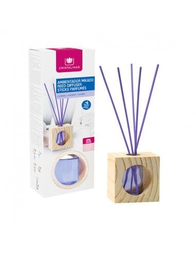 Reed Diffuser Wooden Cube 30ml