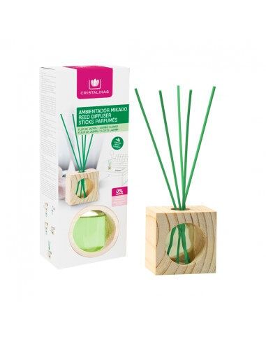 Reed Diffuser Wooden Cube 30ml